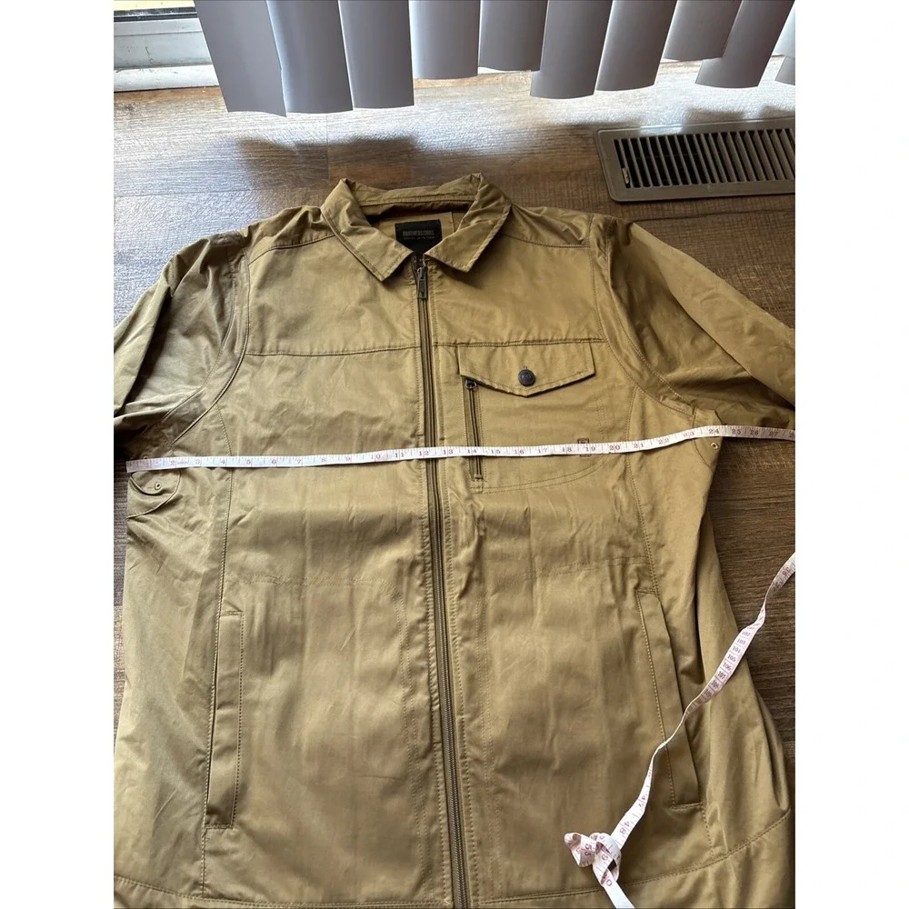 Brothers Sons Badlands Concealed Carry Jacket Mens XL Tan Khaki Tactical Zip NEW